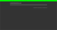 Desktop Screenshot of credentialsolutions.com